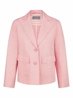 White Label Blazer*Damen Blazer rosa uni