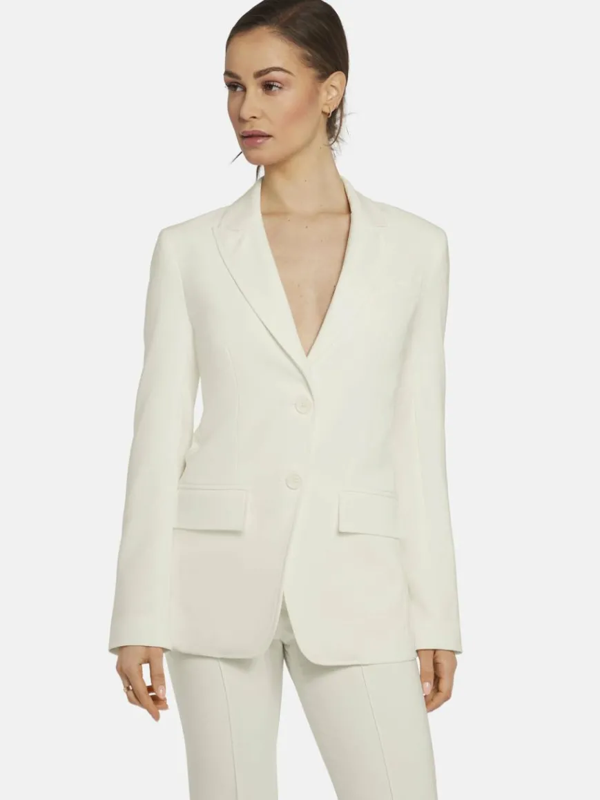 Nicowa Blazer*Damen Blazer - CARIWO weiß uni