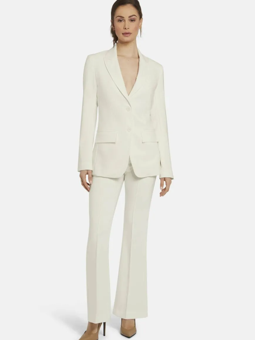 Nicowa Blazer*Damen Blazer - CARIWO weiß uni