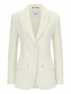 Nicowa Blazer*Damen Blazer - CARIWO weiß uni