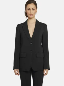 Nicowa Blazer*Damen Blazer - CARIWO schwarz uni