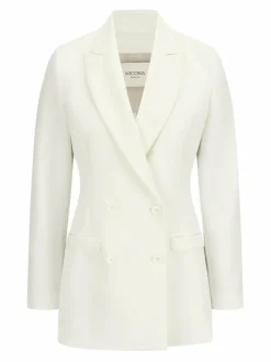 Nicowa Blazer*Damen Blazer - CORNOVA weiß uni
