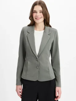 soyaconcept® Blazer*Damen Blazer - Daniela 1 schilf uni