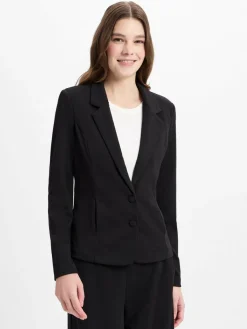 soyaconcept® Blazer*Damen Blazer - Daniela 1 schwarz uni