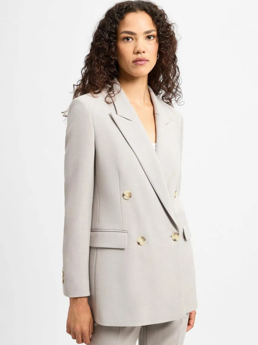 BOSS Blazer*Damen Blazer - Jaleto hellgrau uni