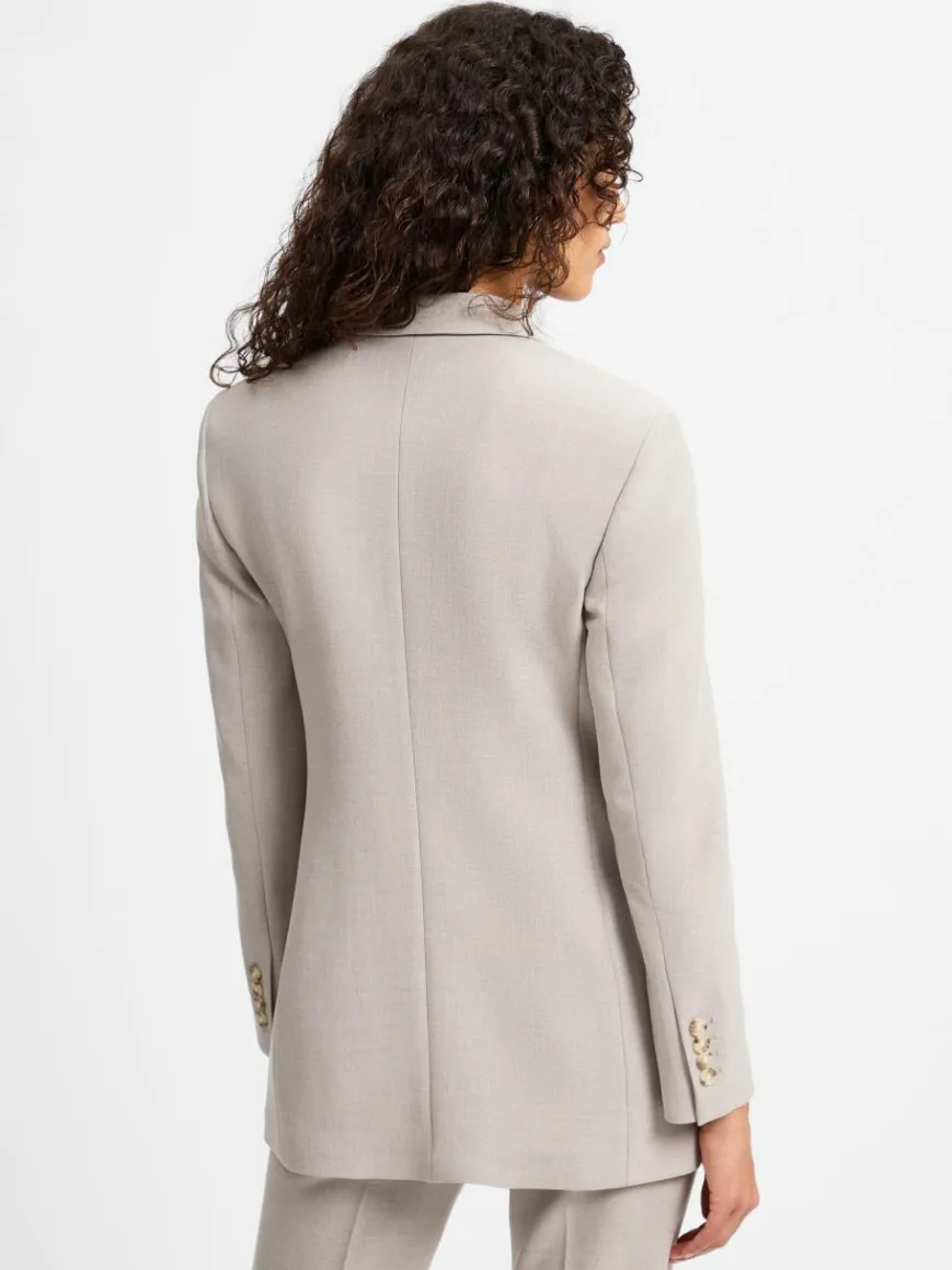 BOSS Blazer*Damen Blazer - Jaleto hellgrau uni