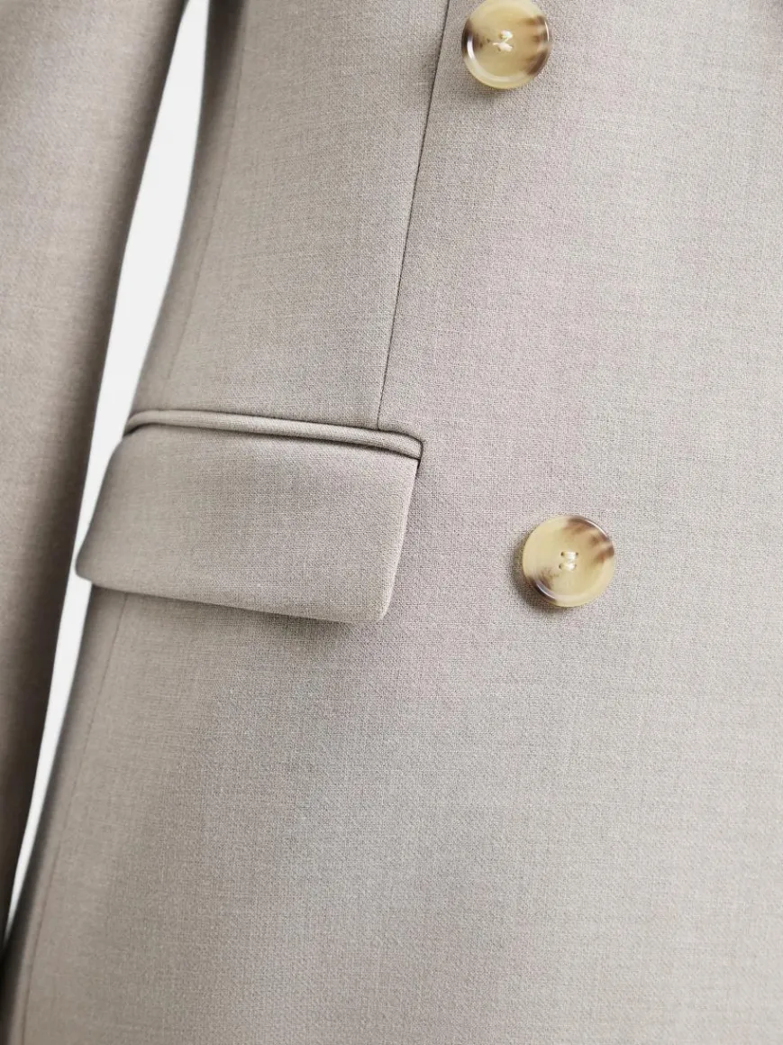 BOSS Blazer*Damen Blazer - Jaleto hellgrau uni