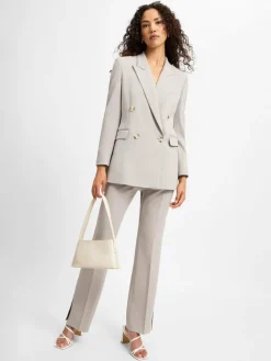 BOSS Blazer*Damen Blazer - Jaleto hellgrau uni