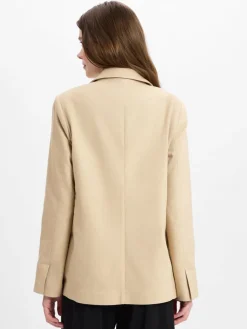 Opus Blazer*Damen Blazer - Jaomi sand uni