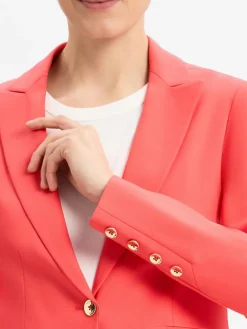 MOS MOSH Blazer*Damen Blazer - MMBlake Night koralle uni