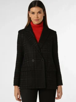 MOS MOSH Blazer*Damen Blazer - MMWanda Sorel schwarz strukturiert