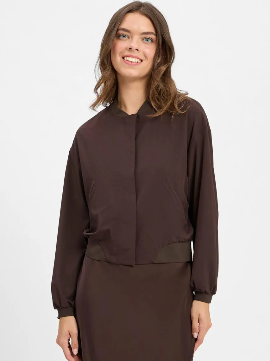 Someday Blazer|Jacken & Westen*Damen Blazer - Narlie detail schoko uni