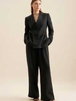 Seidensticker Blazer*Damen Blazer - Uni schwarz uni