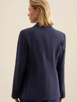 Seidensticker Blazer*Damen Blazer - Uni blau uni