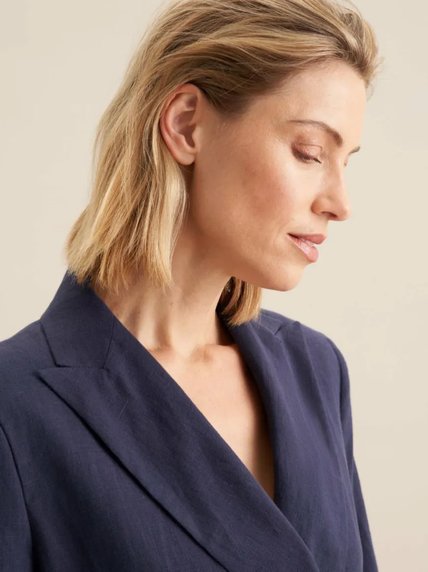 Seidensticker Blazer*Damen Blazer - Uni blau uni