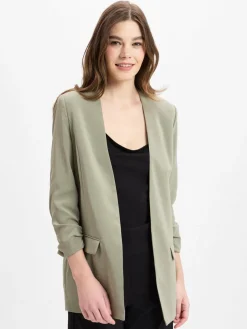 mbyM Blazer*Damen Blazer - Weronka schilf uni