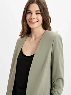 mbyM Blazer*Damen Blazer - Weronka schilf uni