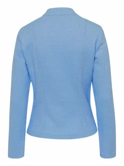 Frank Walder Sweatshirts & Sweatjacken*Damen Blazerjacke blau uni