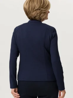 Frank Walder Sweatshirts & Sweatjacken*Damen Blazerjacke marine blau uni