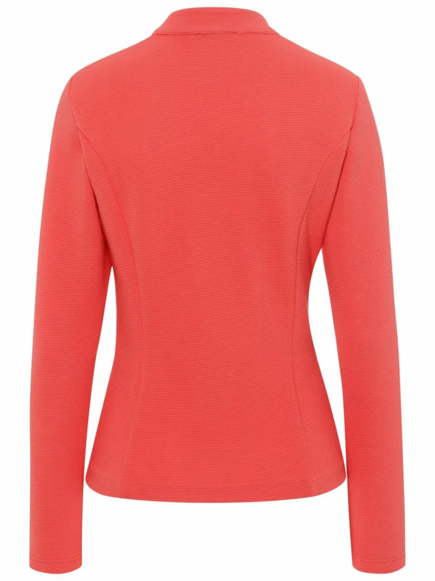 Frank Walder Blazer*Damen Blazerjacke koralle rot uni