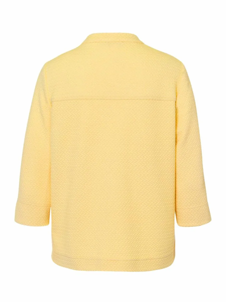 Frank Walder Jacken & Westen*Damen Blazerjacke gelb uni