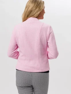 Frank Walder Sweatshirts & Sweatjacken*Damen Blazerjacke rosa uni