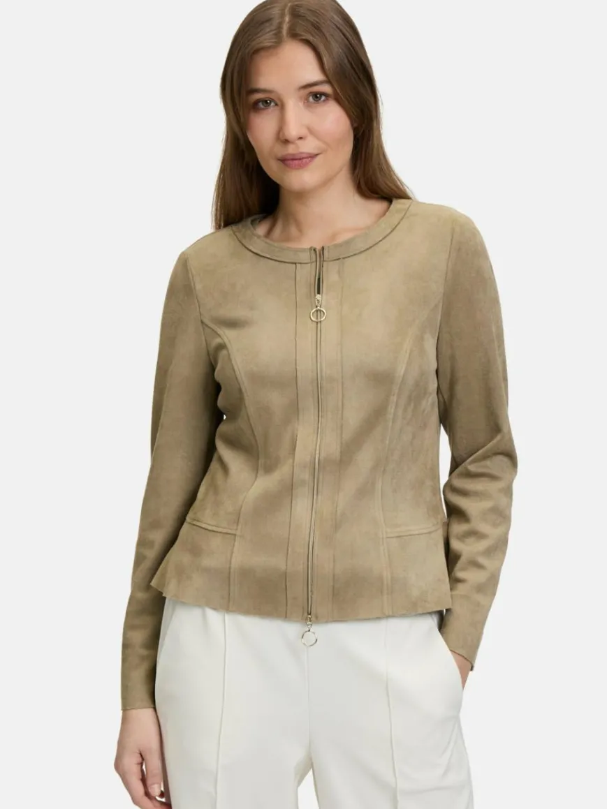 Betty Barclay Blazer*Damen Blazer-Jacke taupe uni