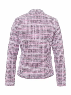 Frank Walder Sweatshirts & Sweatjacken*Damen Blazerjacke mehrfarbig gemustert