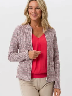 Frank Walder Blazer*Damen Blazerjacke mehrfarbig gemustert