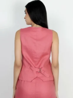 Vicci Germany Jacken & Westen*Damen Blazerweste altrosa uni