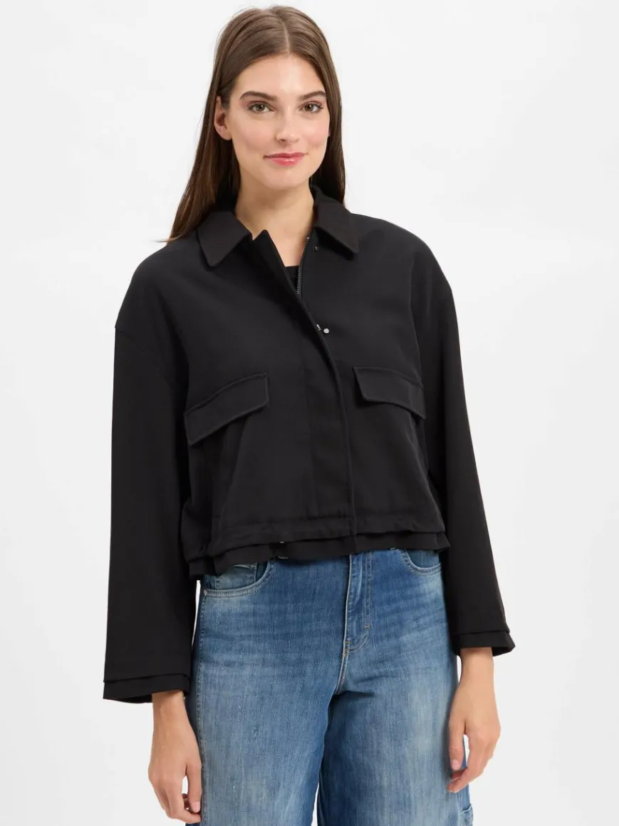 Someday Jacken & Westen*Damen Blouson schwarz uni