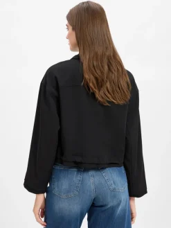 Someday Jacken & Westen*Damen Blouson schwarz uni