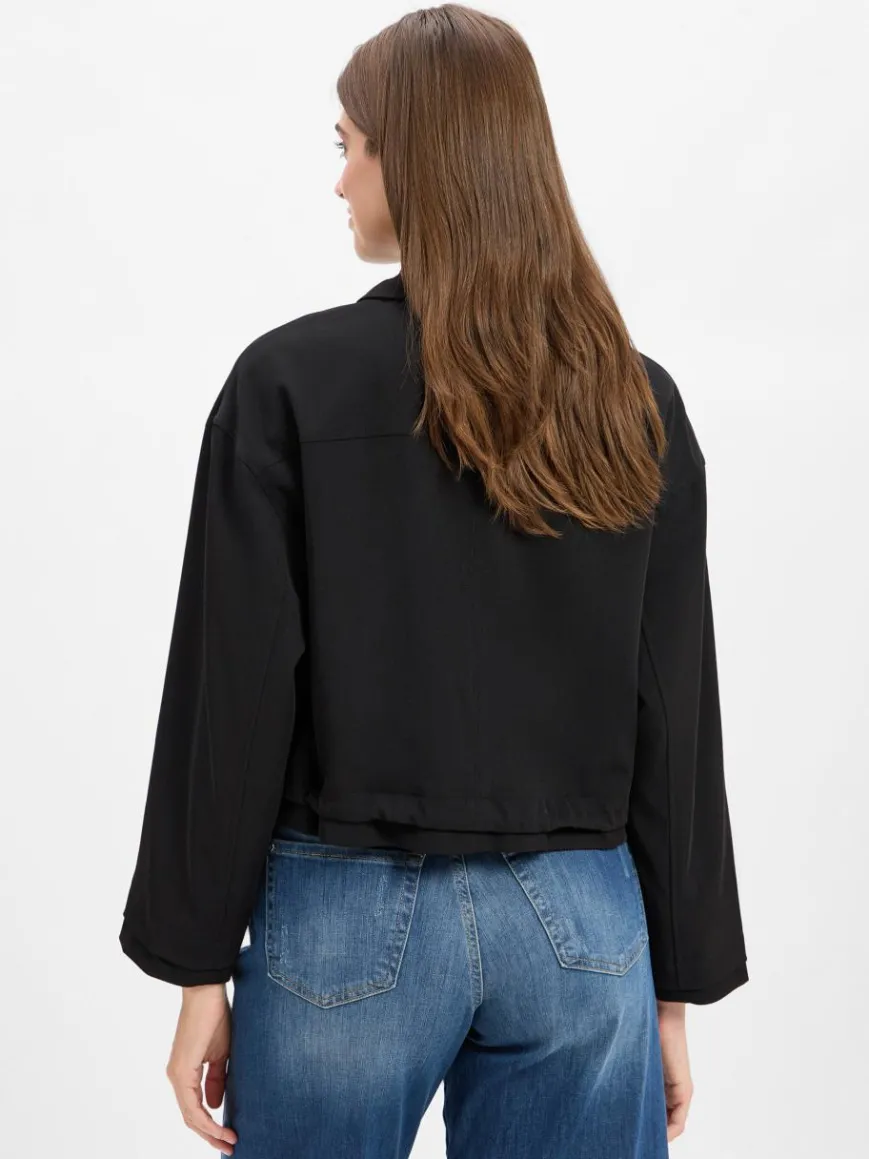 Someday Jacken & Westen*Damen Blouson schwarz uni