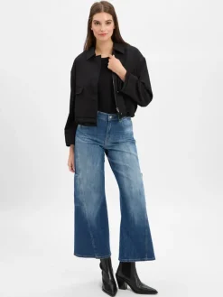 Someday Jacken & Westen*Damen Blouson schwarz uni