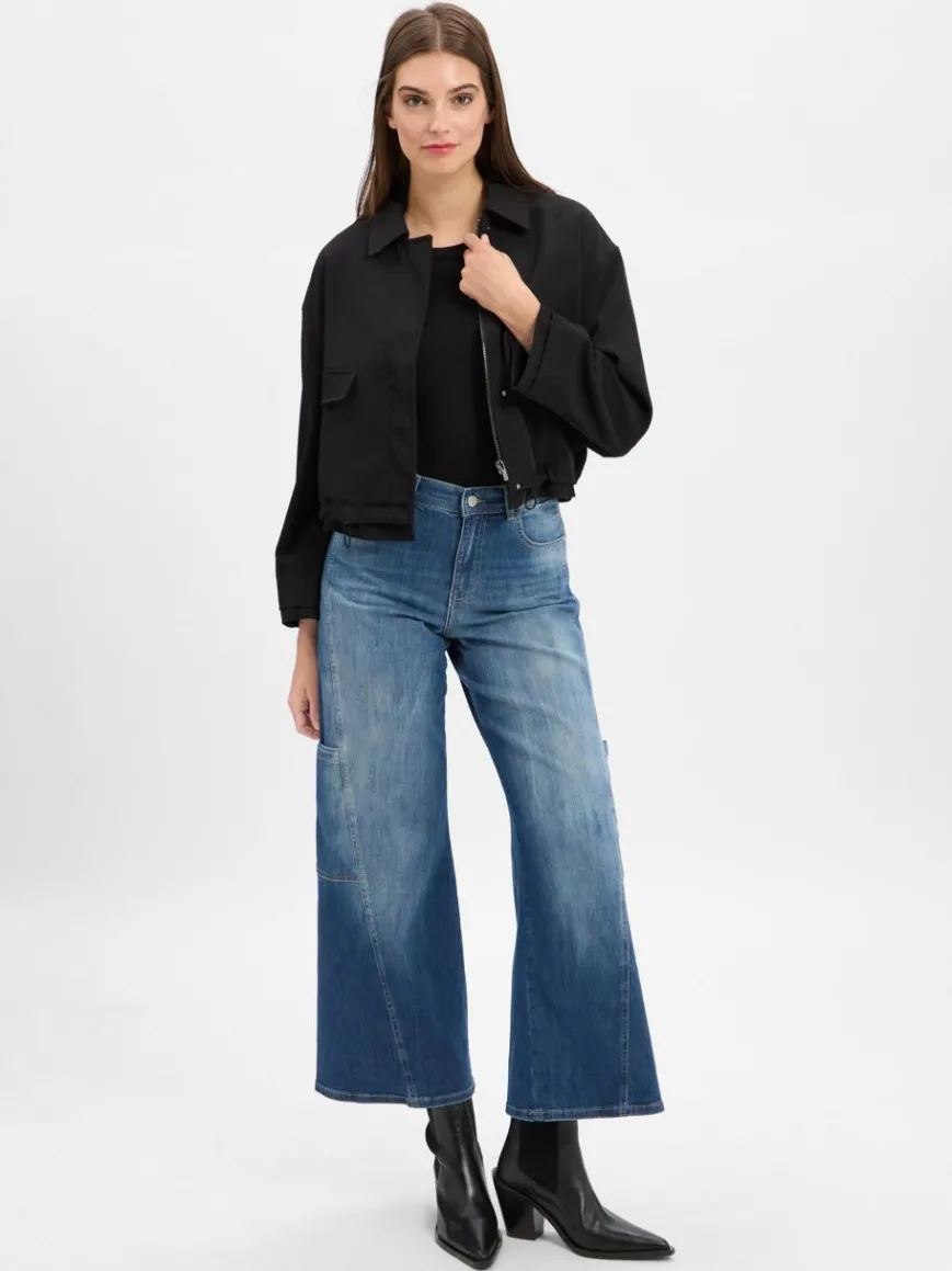 Someday Jacken & Westen*Damen Blouson schwarz uni