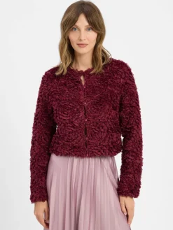 Rich & Royal Jacken & Westen*Damen Blouson aubergine uni