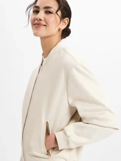 VG Jacken & Westen*Damen Blouson - Jonina ecru gold uni