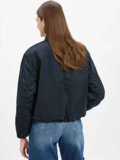 Amber & June Jacken & Westen*Damen Blouson-Jacke marine uni