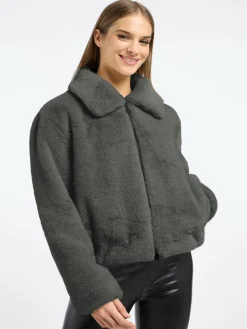 Frieda & Freddies Jacken & Westen*Damen Blousonjacke grau uni