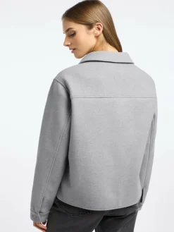 Frieda & Freddies Jacken & Westen*Damen Blousonjacke grau uni