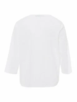 Frank Walder Blusen*Damen Bluse weiß uni