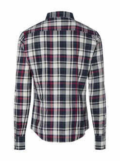 brookshire Blusen*Damen Bluse marine ecru kariert