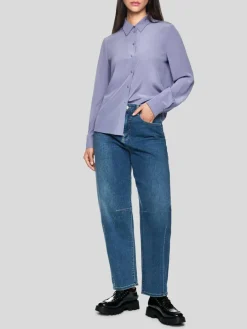 Marc Cain Blusen*Damen Bluse lila uni