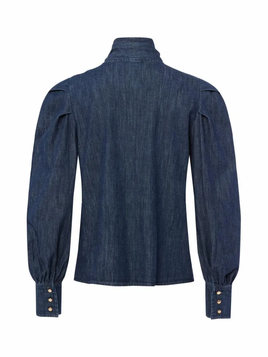 Marie Lund Blusen*Damen Bluse marine uni