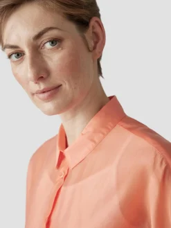 LCMT Blusen*Damen Bluse orange uni