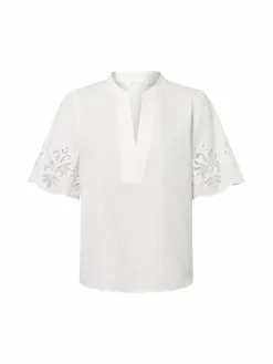 Betty & Co Blusen*Damen Bluse ecru uni