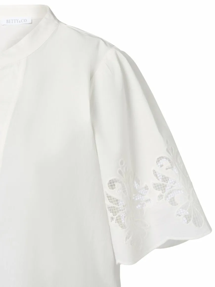 Betty & Co Blusen*Damen Bluse ecru uni