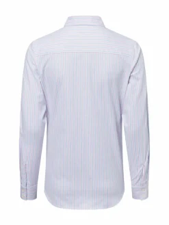 Marie Lund Blusen*Damen Bluse rosa hellblau gestreift