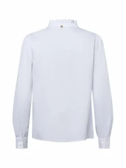 Rich & Royal Blusen*Damen Bluse weiß uni