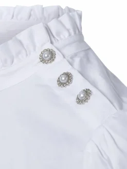 Rich & Royal Blusen*Damen Bluse weiß uni